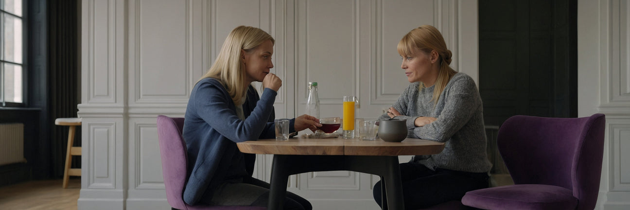 Trendy farveboost til hjemmet med smarte spisebordsstole i lilla - UNOLIVING