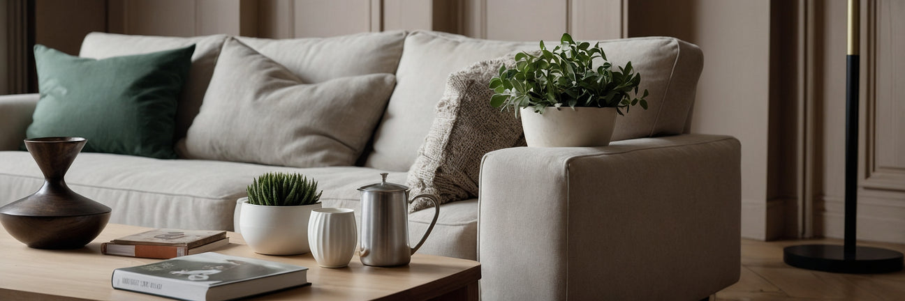 Tilfør indretningen lys og lethed med et hvidt sidebord - UNOLIVING