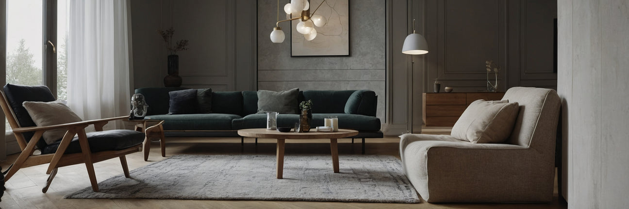 Indret med lækre tæpper til stuen og skab hygge - UNOLIVING