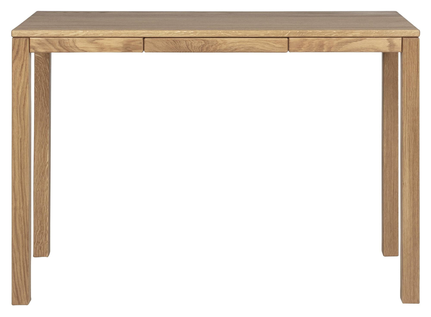 542 Skrivebord m. skuffe, 110x46, Olieret eg - UNOLIVING.COM