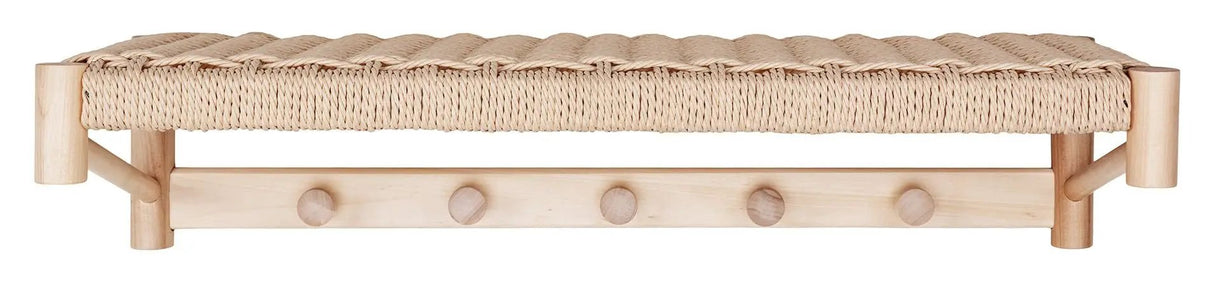 Abano Hattehylde i poppel, flethylde, natur, 78x31 - UNOLIVING.COM
