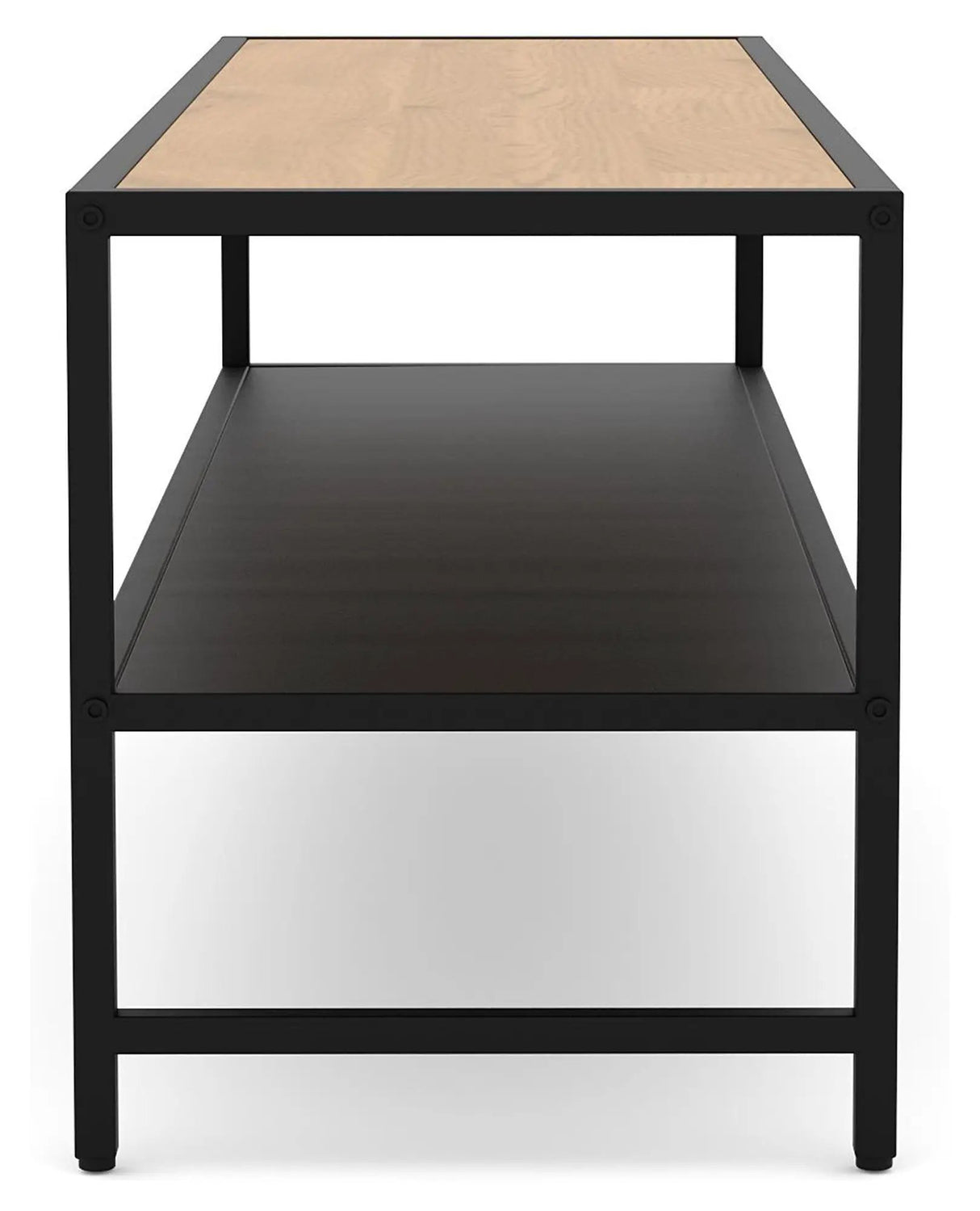 Altino, tv - bord 120cm - sort/eg - UNOLIVING.COM