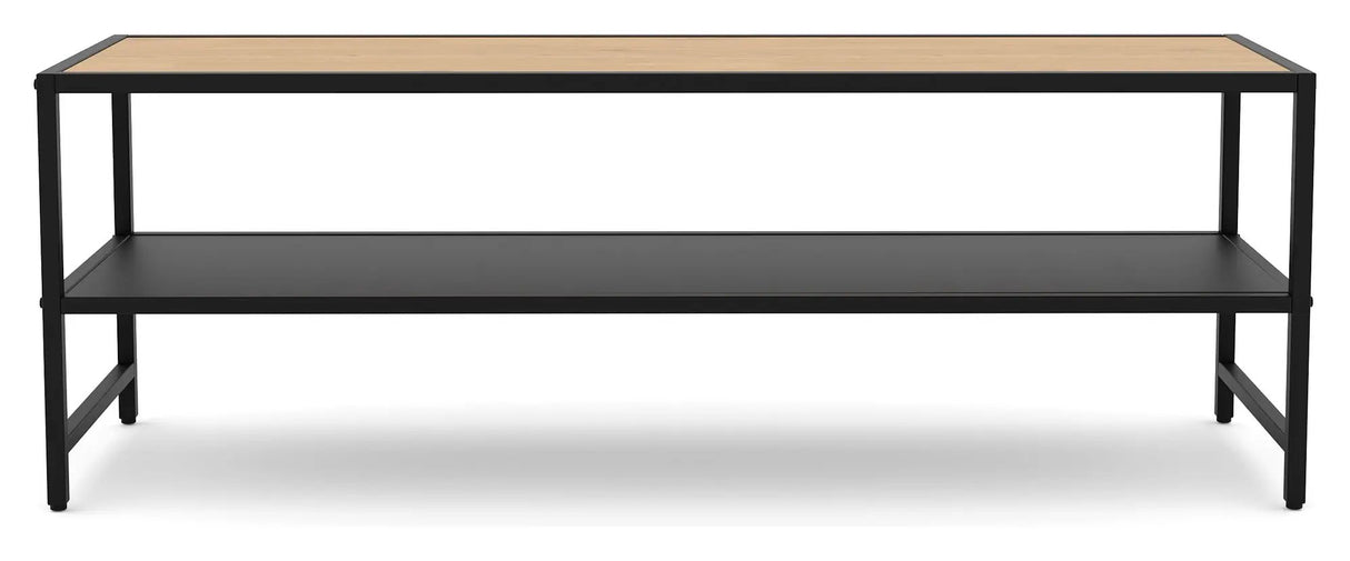 Altino, tv - bord 120cm - sort/eg - UNOLIVING.COM