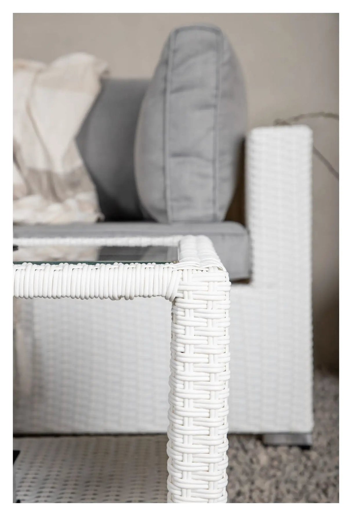 Amazon Loungesæt - Hvid - UNOLIVING.COM