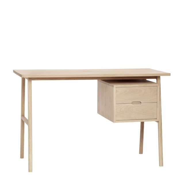 Architect Skrivebord, Egefinér, 120x57