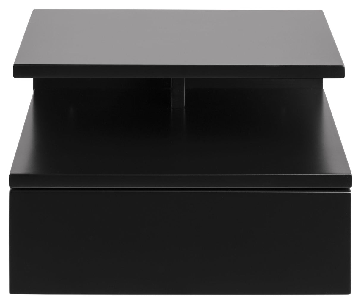 Ashlan væghængt Sengebord, Sortlakeret træ