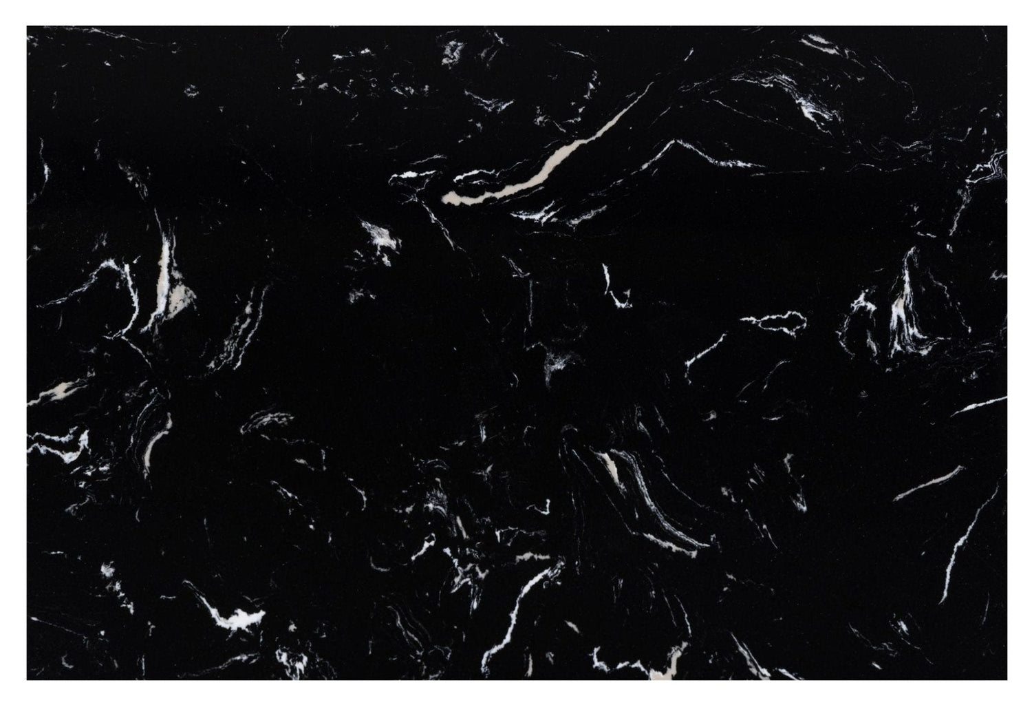 Avila Sidebord, Sort kunst marmor, Ø52x40 - UNOLIVING.COM