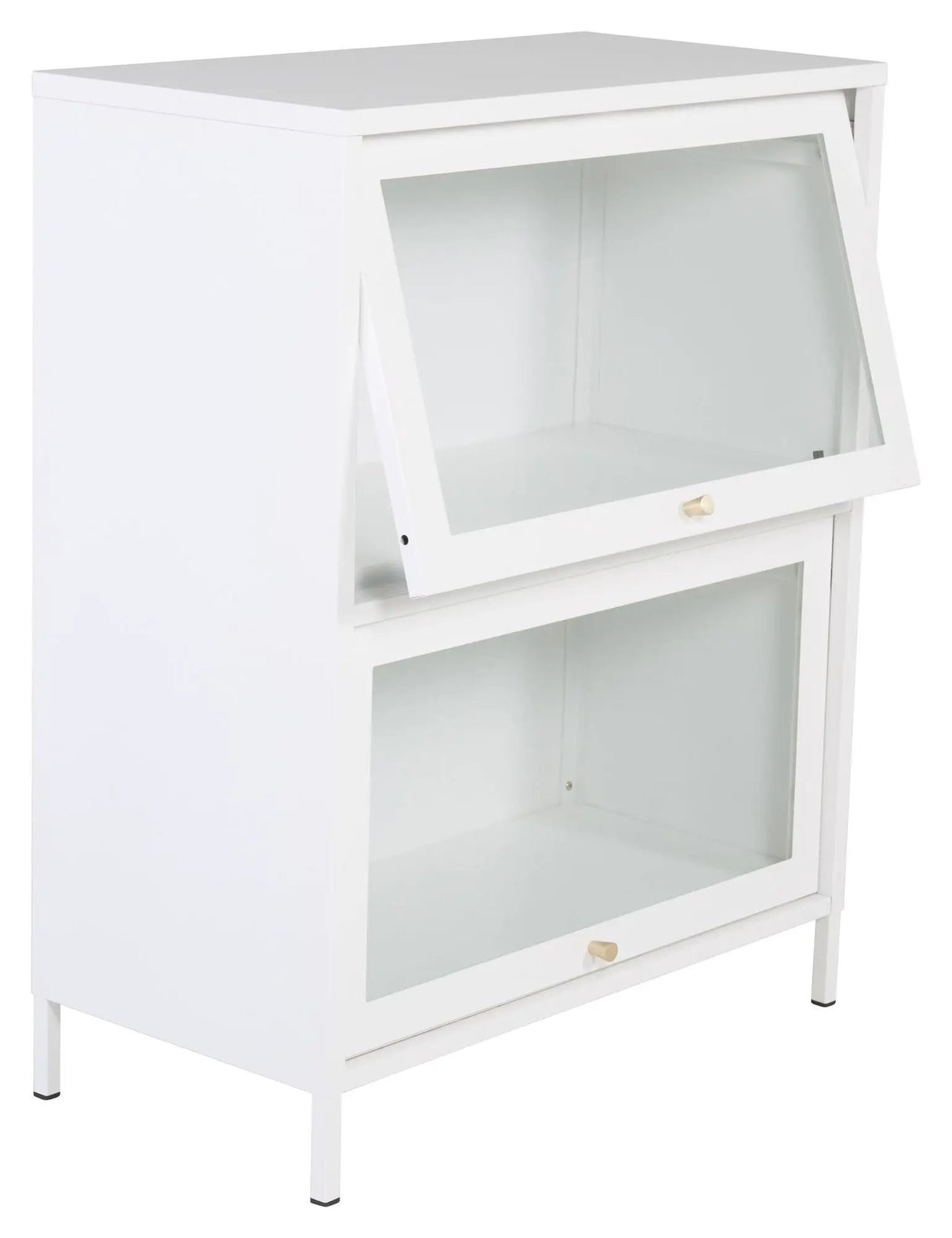 Bakal, Bogskab, Hvid metal, H:100 - UNOLIVING.COM