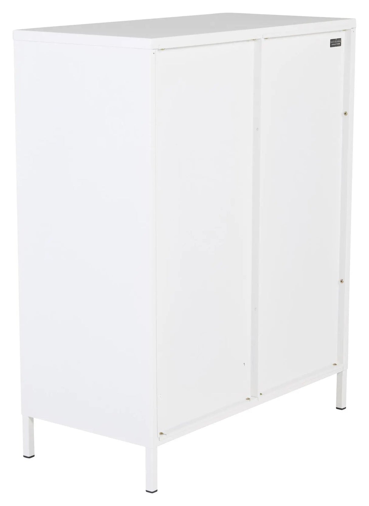 Bakal, Bogskab, Hvid metal, H:100 - UNOLIVING.COM