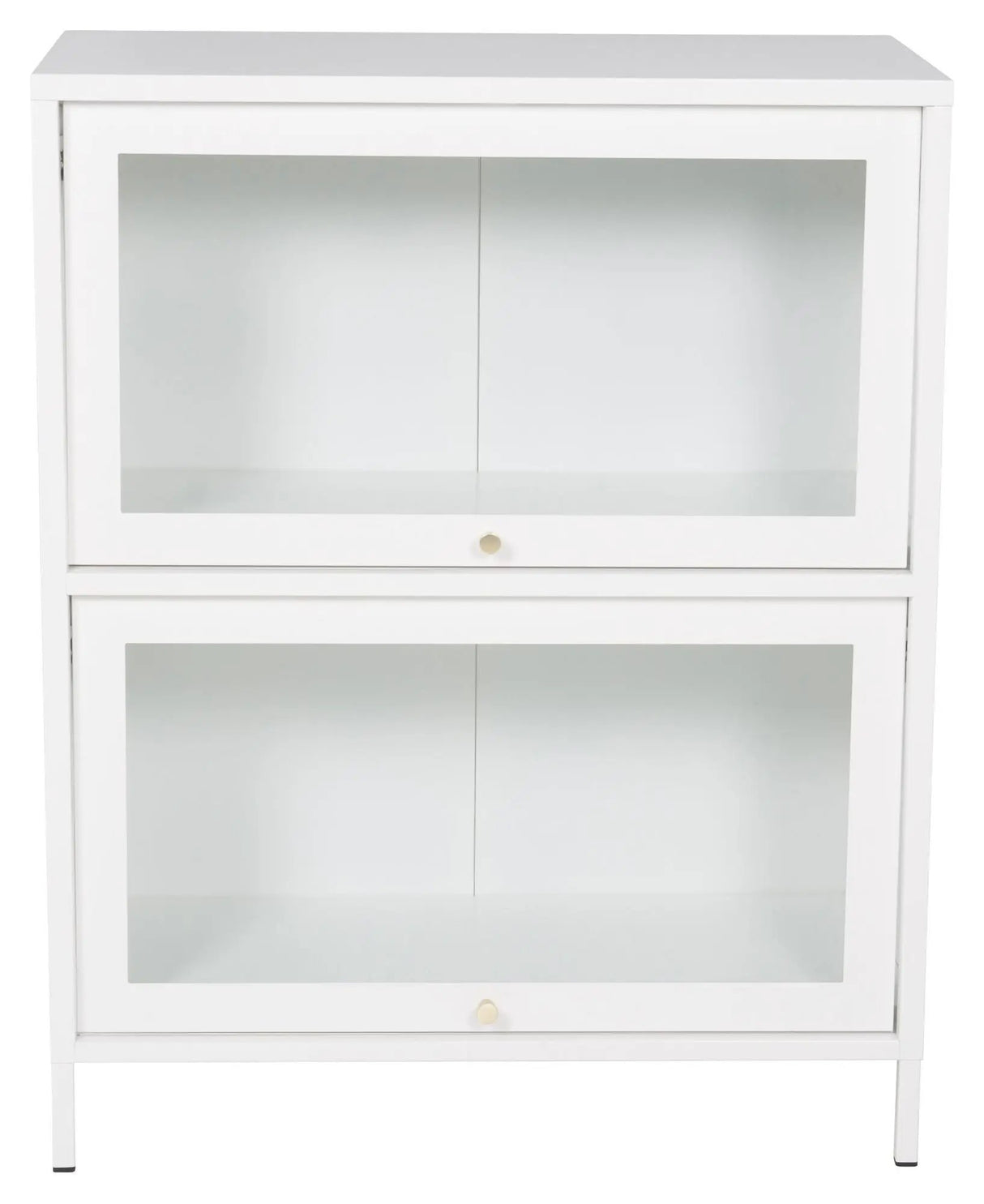 Bakal, Bogskab, Hvid metal, H:100 - UNOLIVING.COM