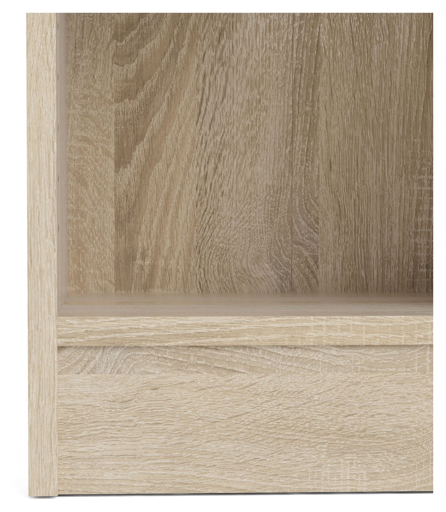 Basic Bogreol - Lys træ H:203 B:40 - UNOLIVING.COM