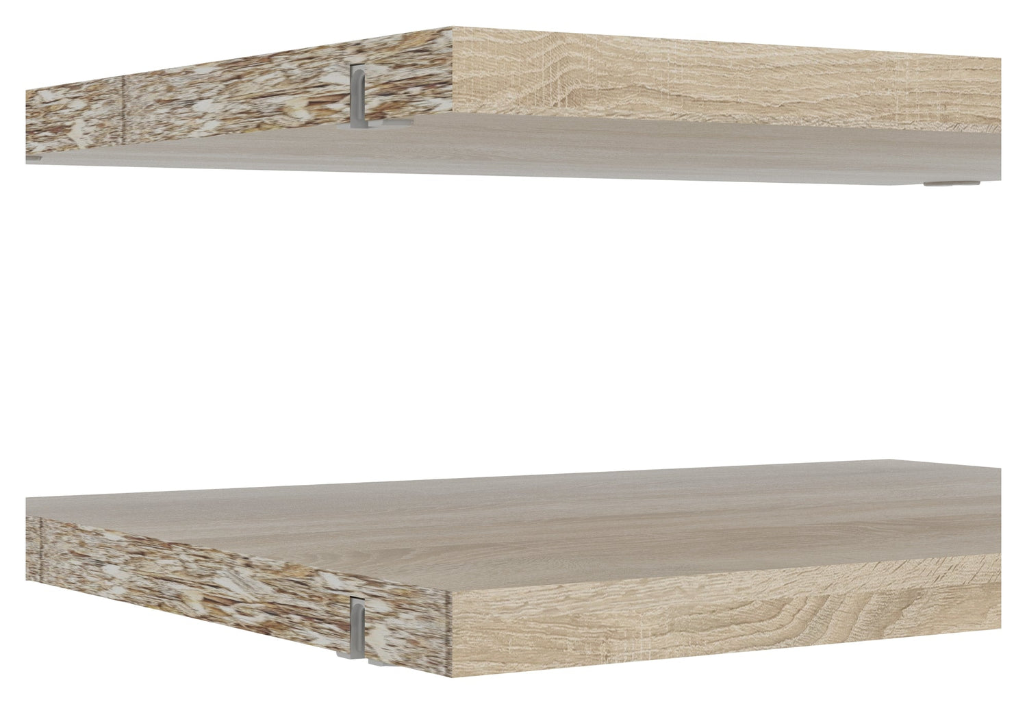 Basic Ekstra hylder - Lys træ B:37 - UNOLIVING.COM