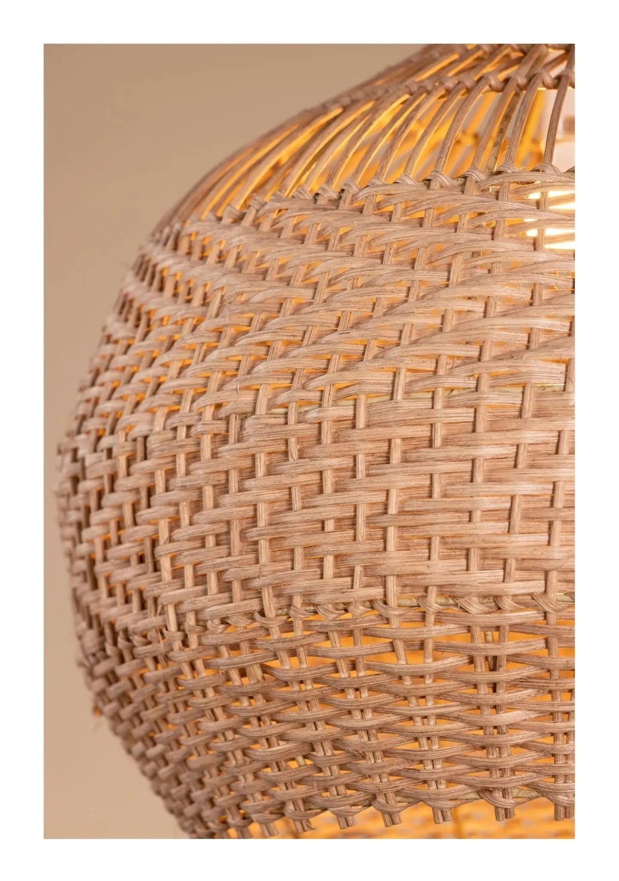 Bastia Pendel, Rattan, Natur - UNOLIVING.COM