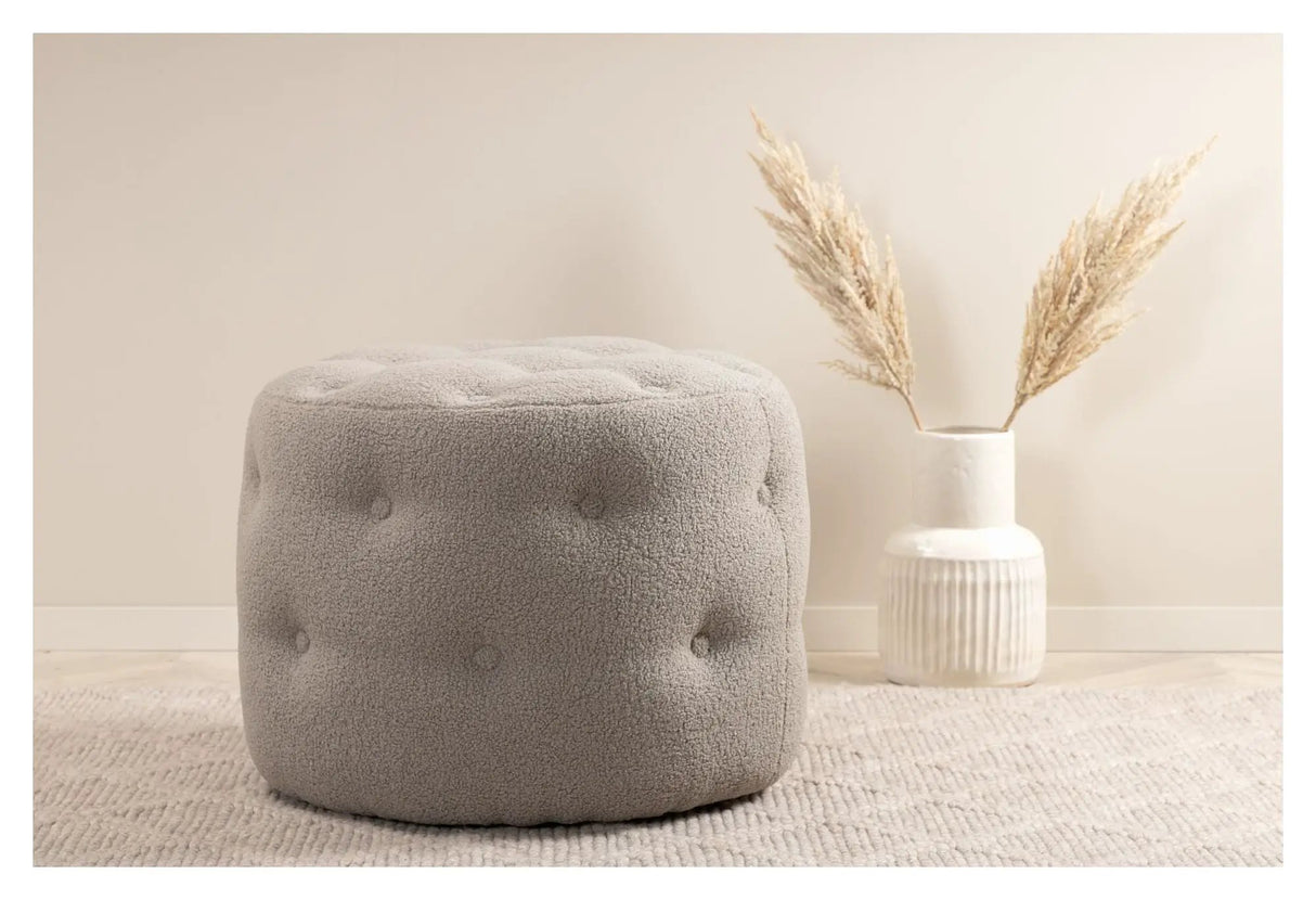 Benjamin Puf, Greige Teddy - UNOLIVING.COM