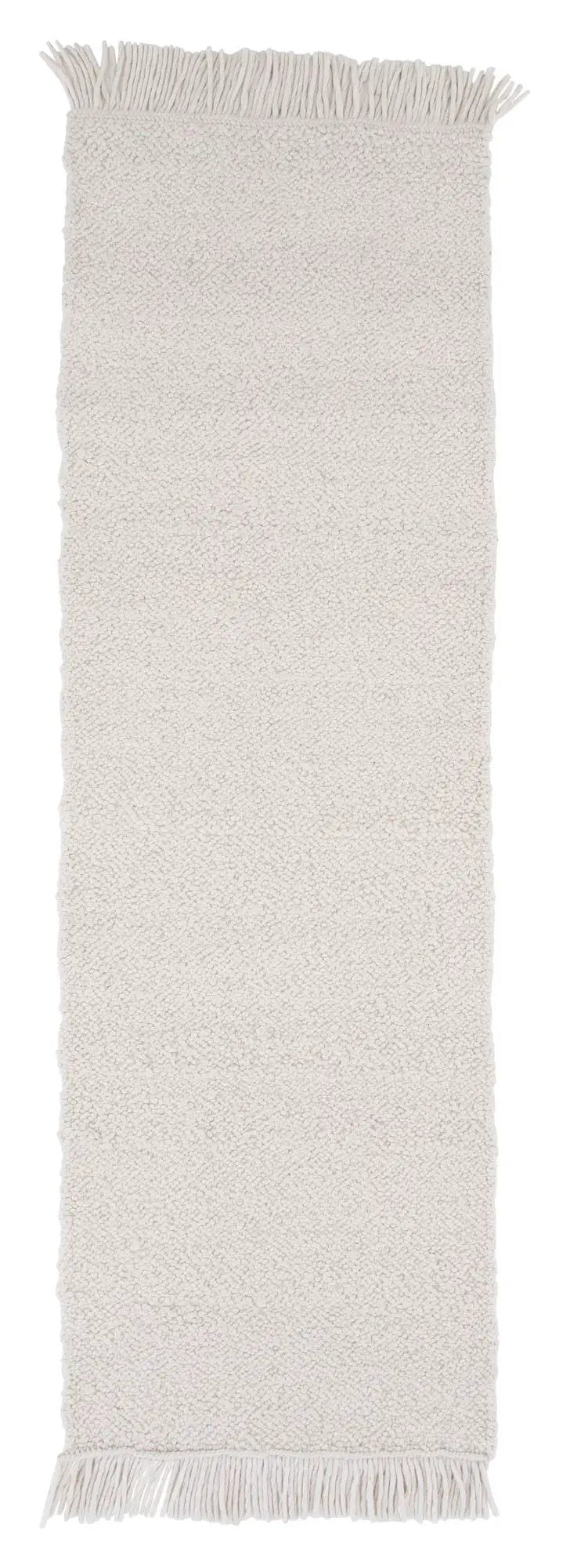 Betina Uldmix løber, 80x250, Hvid - UNOLIVING.COM