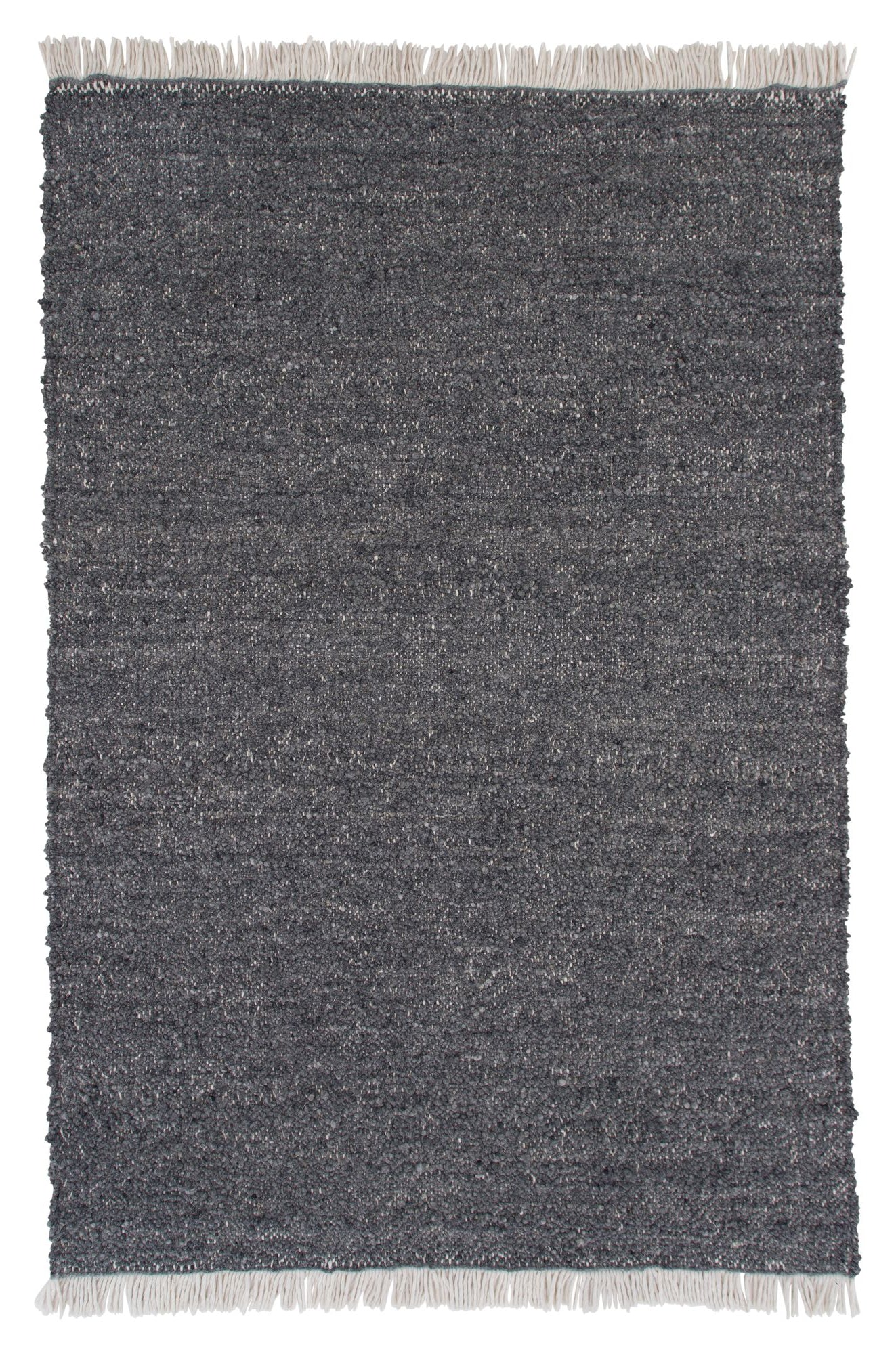 Betina uldmix tæppe, 160x230, Grå - UNOLIVING.COM