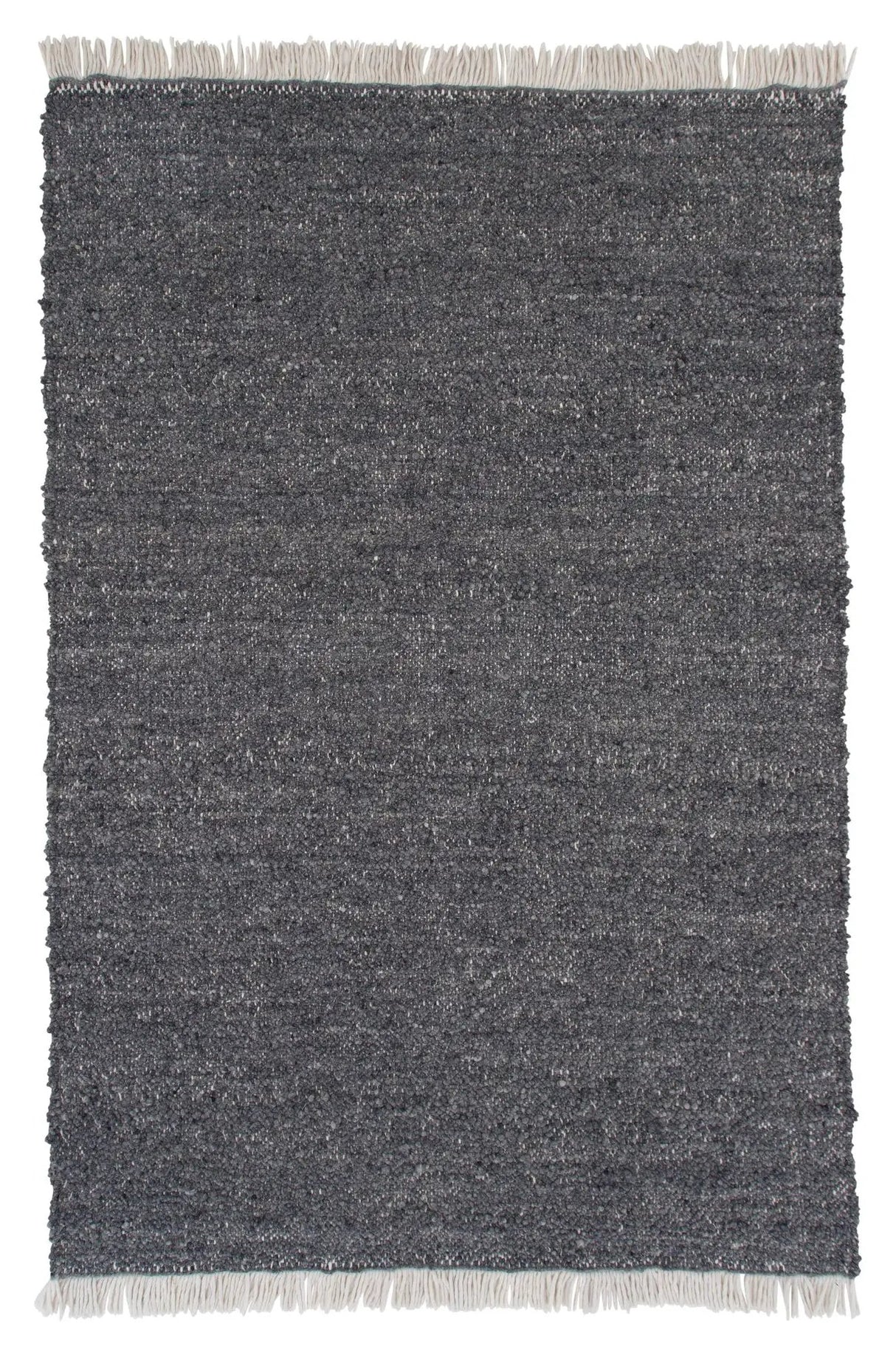 Betina uldmix tæppe, 200x300, Grå - UNOLIVING.COM