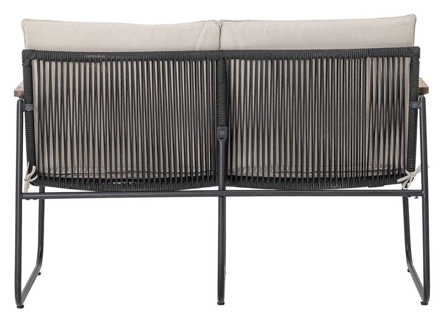 Bloomingville Hampton 2 - pers. sofa, Sort, Metal - UNOLIVING.COM