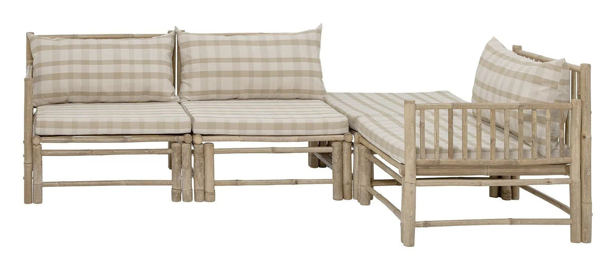 Bloomingville Korfu Modul Loungesofa Højre Hjørne, Bambus - UNOLIVING.COM
