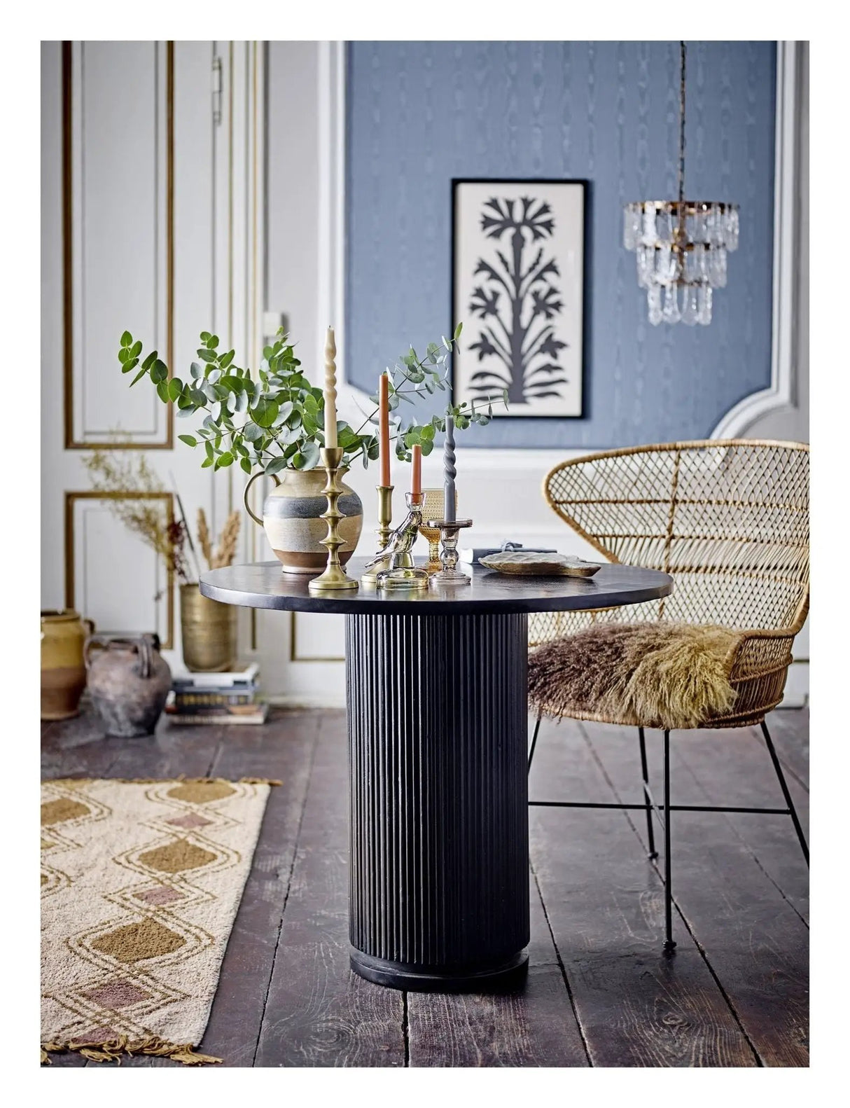 Bloomingville Pansy Pude Brun - UNOLIVING.COM