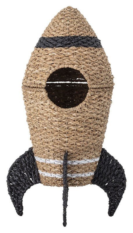 Bloomingville Raket Kurv m/Låg - Søgræs - UNOLIVING.COM