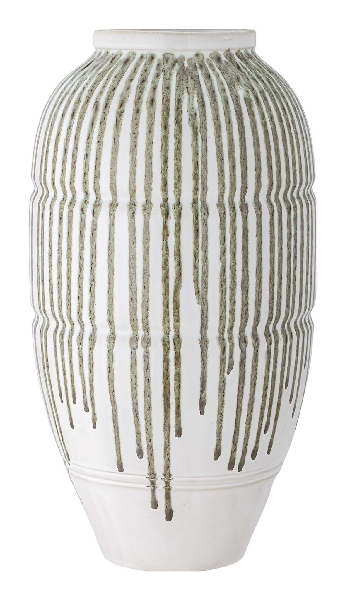 Bloomingville Scarlet Vase, Grøn, Stentøj - UNOLIVING.COM