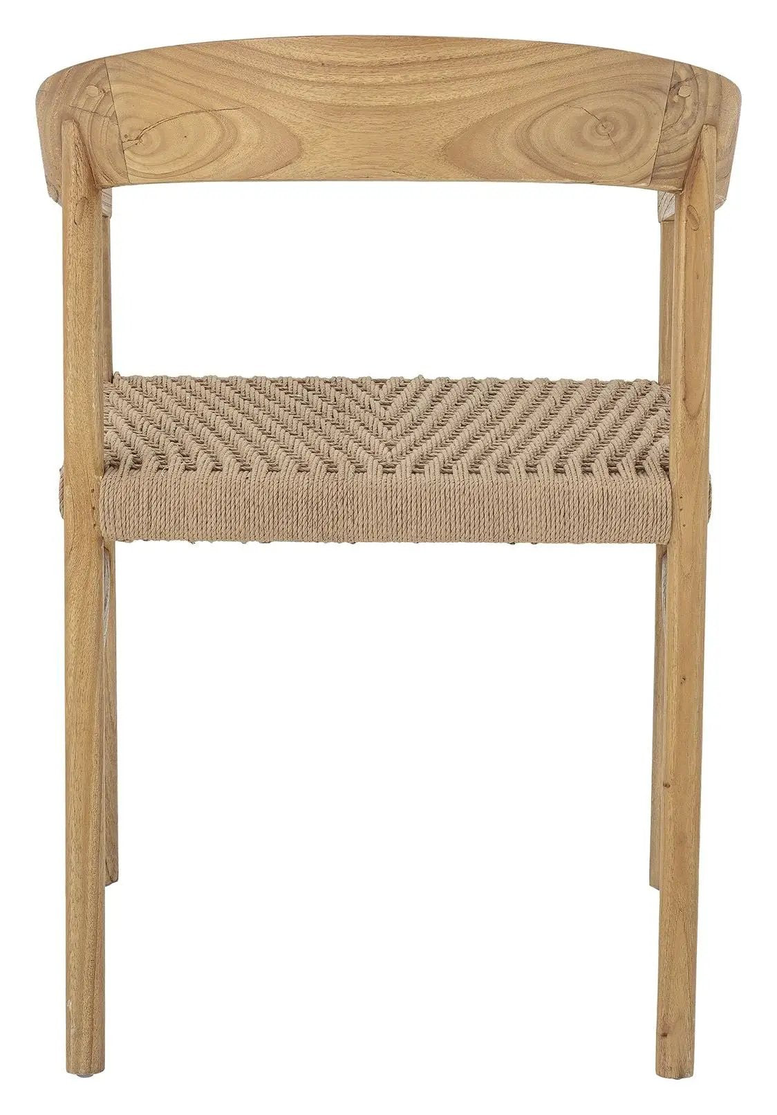 Bloomingville Vitus Spisebordsstol, Natur, Eg - UNOLIVING.COM