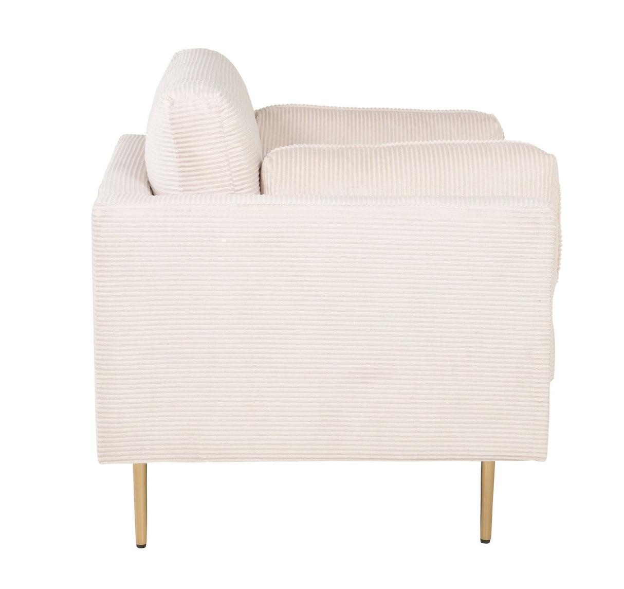 Boom Lænestol, Creme Fløjl