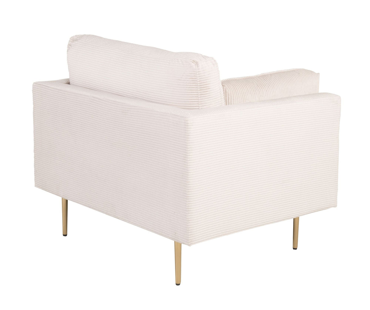 Boom Lænestol, Creme Fløjl