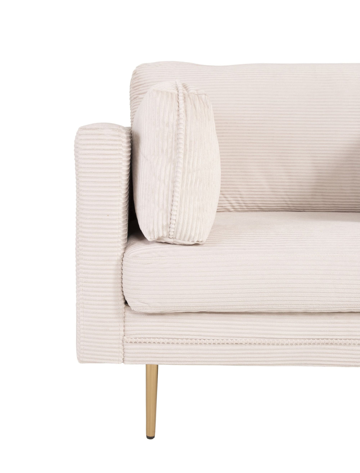 Boom Lænestol, Creme Fløjl