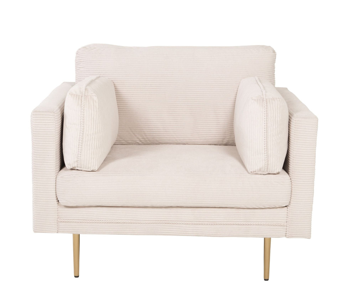 Boom Lænestol, Creme Fløjl