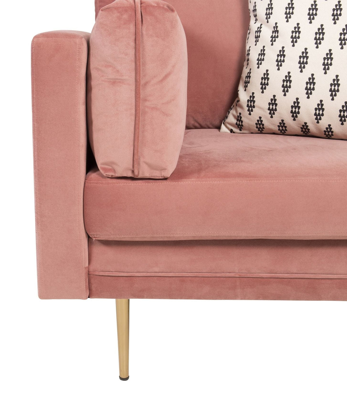 Boom Lænestol, Dusty pink Velour