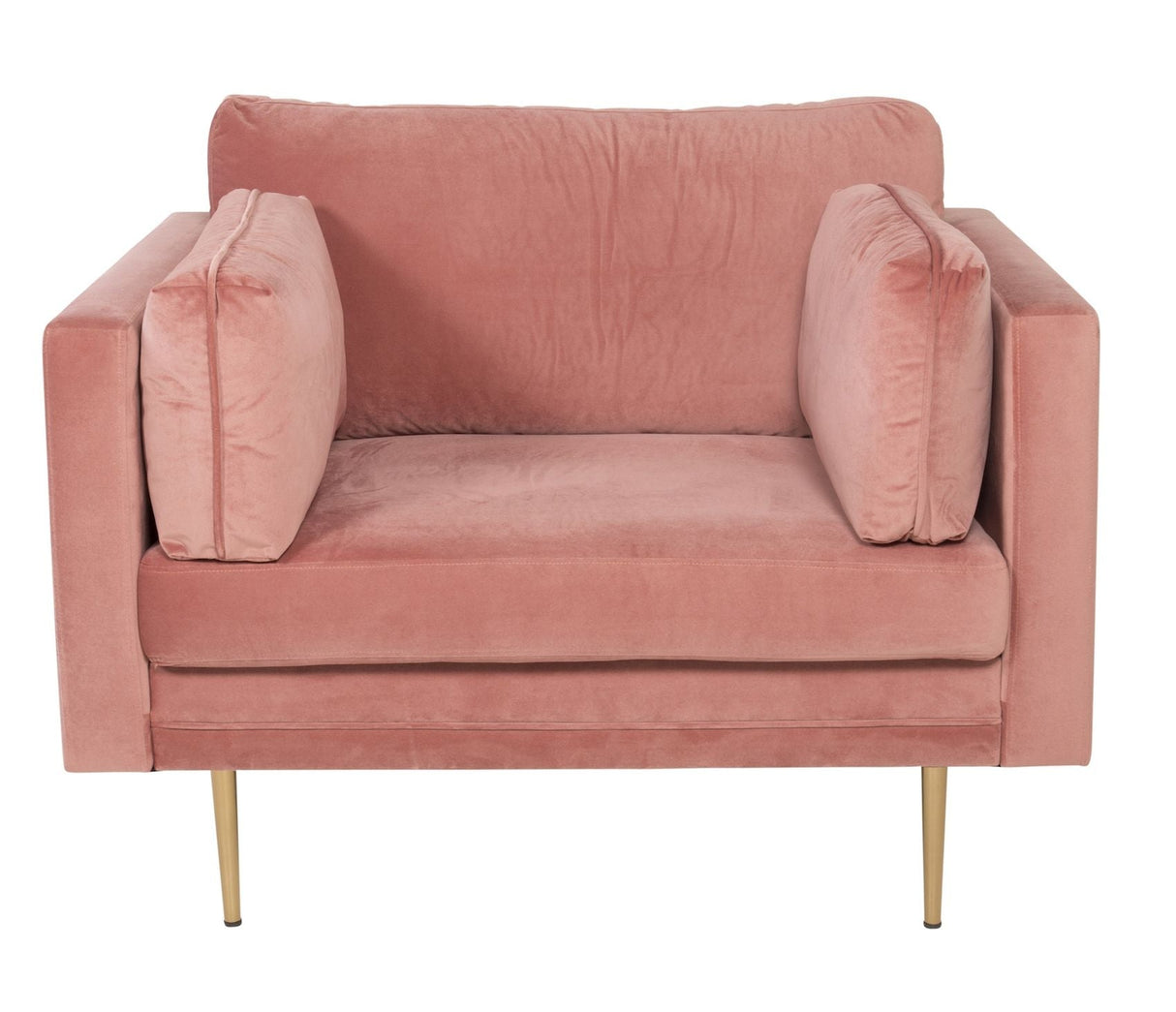 Boom Lænestol, Dusty pink Velour