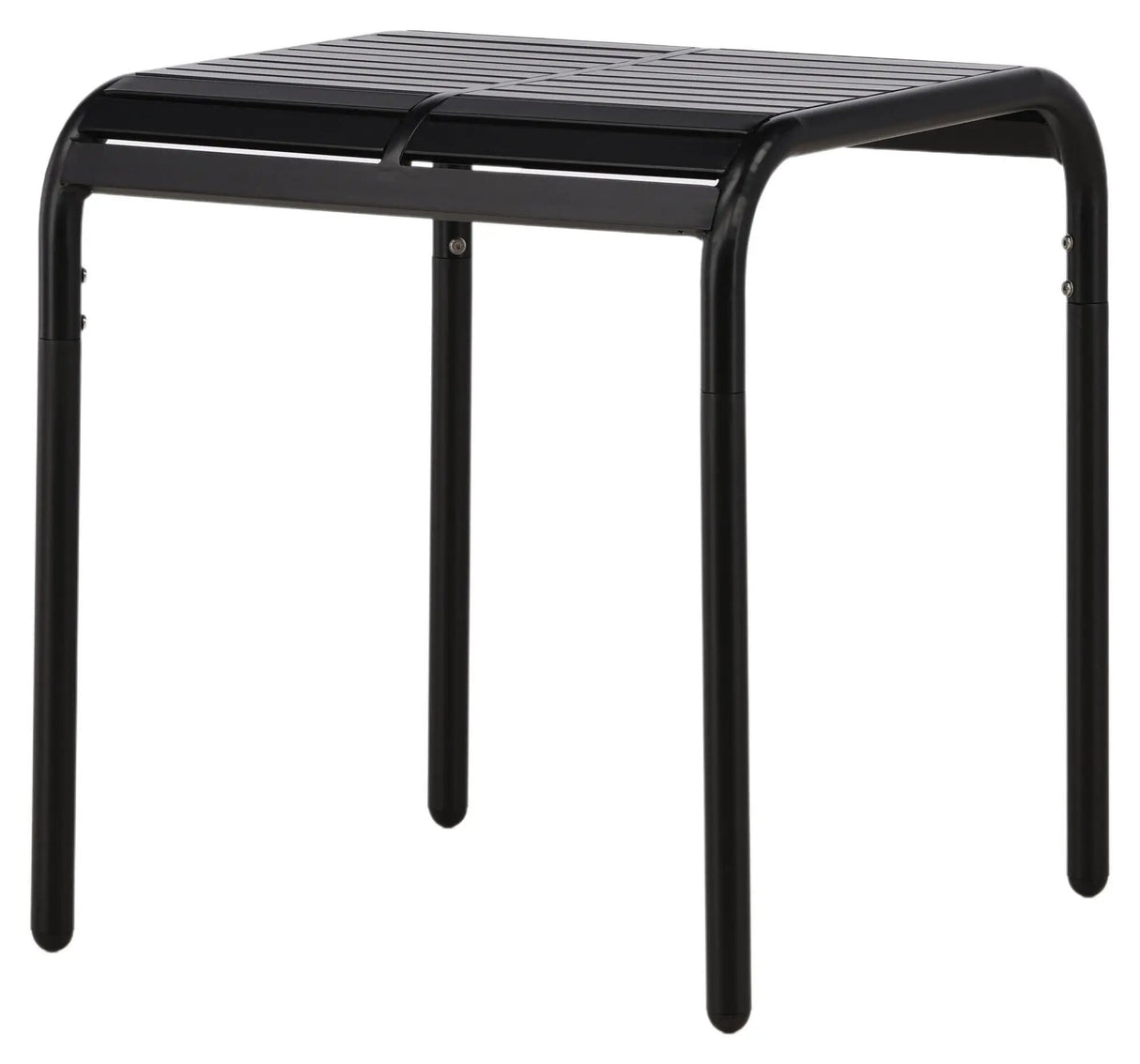 Borneo Havebord, Sort alu, 70x70 - UNOLIVING.COM