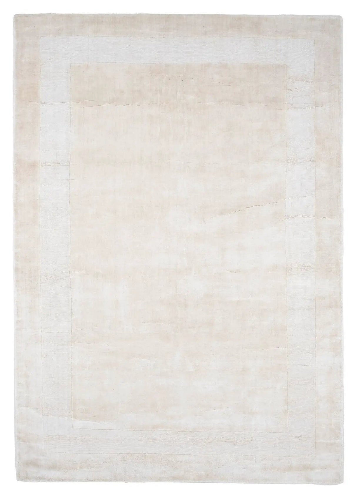 Boston Viscose Tæppe 230x160 - Hvid - UNOLIVING.COM