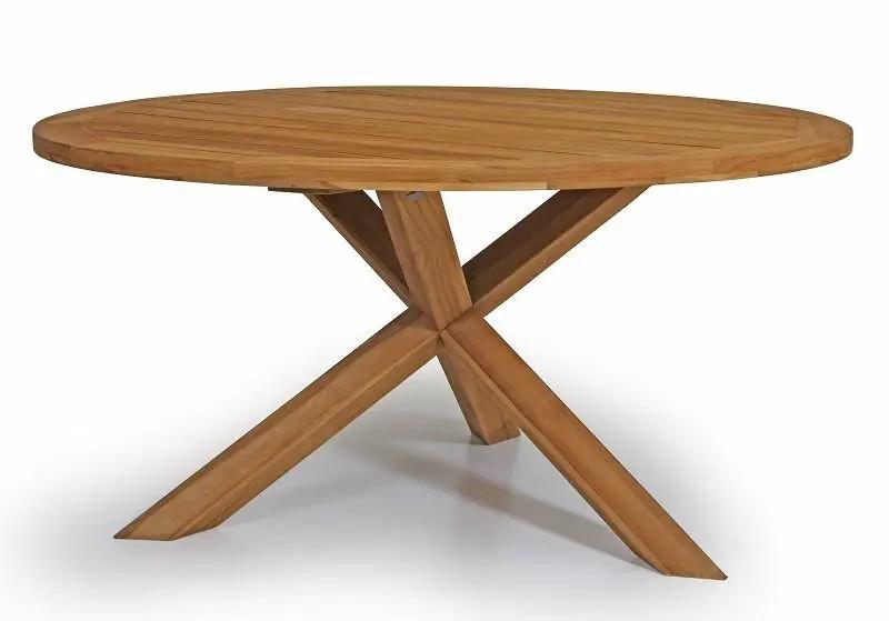 Brafab Eios Havebord Ø150, Teak - UNOLIVING.COM