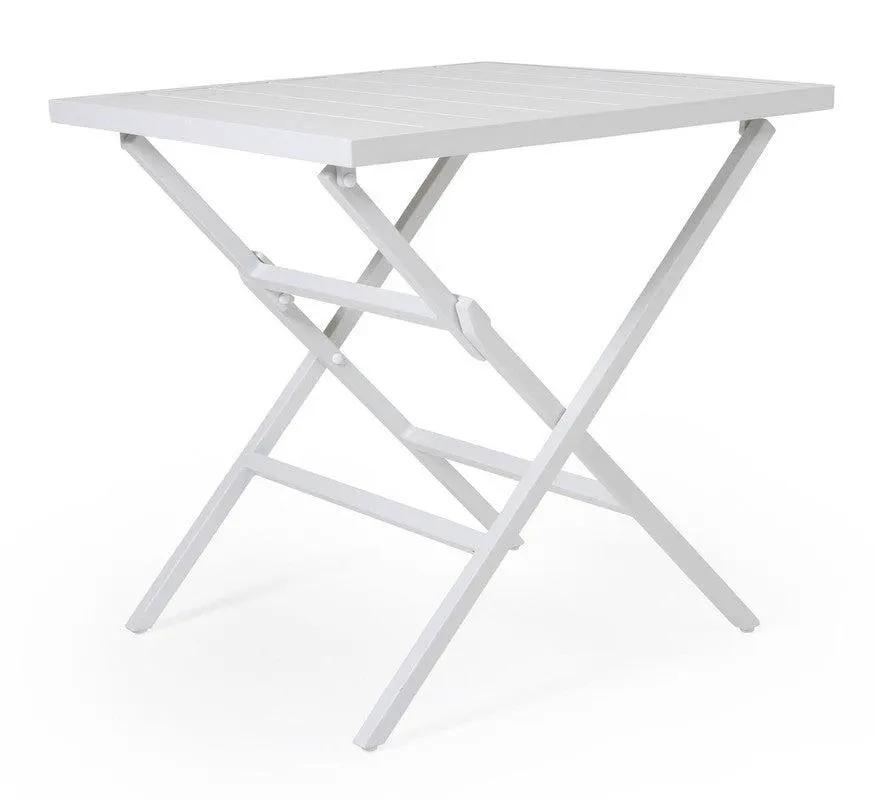 Brafab Wilkie Cafébord 72x72, Hvid - UNOLIVING.COM