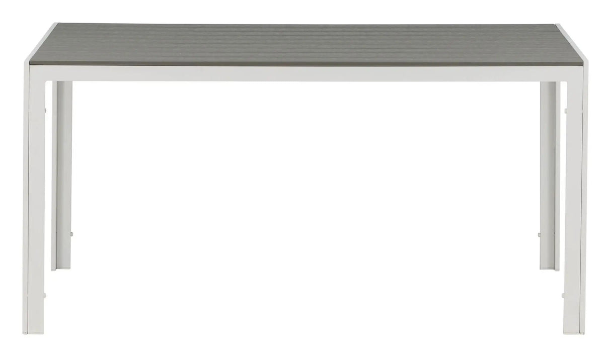 Break Havebord 150x90 - Grå/Hvid - UNOLIVING.COM