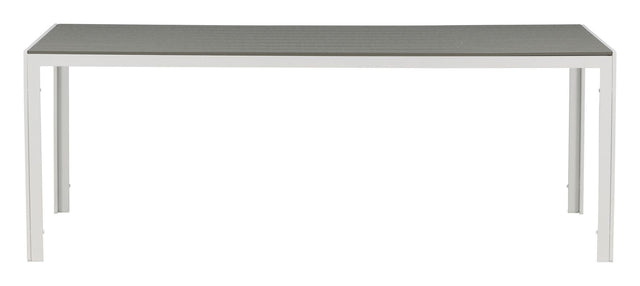 Break Havebord 205x90 - Grå/Hvid - UNOLIVING.COM