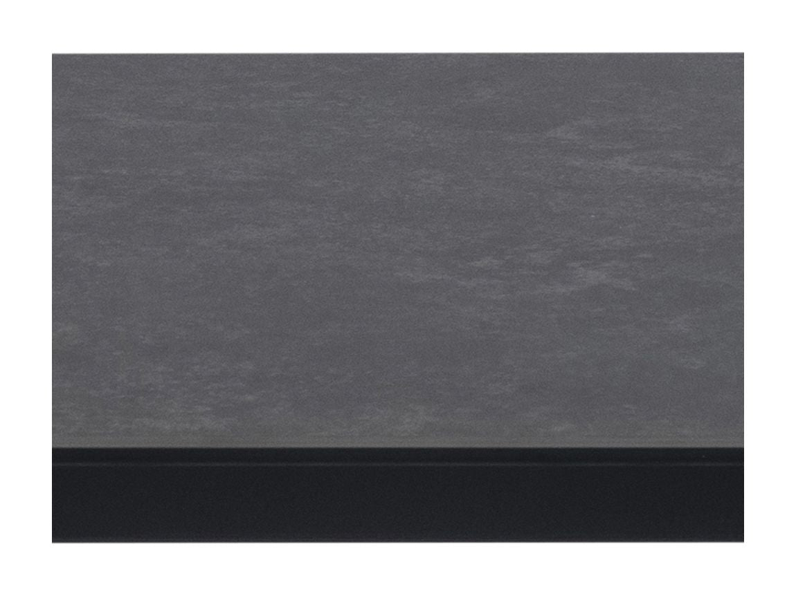 Brentford Spisebord, Sort Fairbanks ru keramik, 200x90 - UNOLIVING.COM