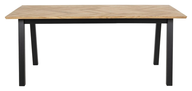 Brighton Spisebord, 180x95, Herringbone, Olieret egefinér