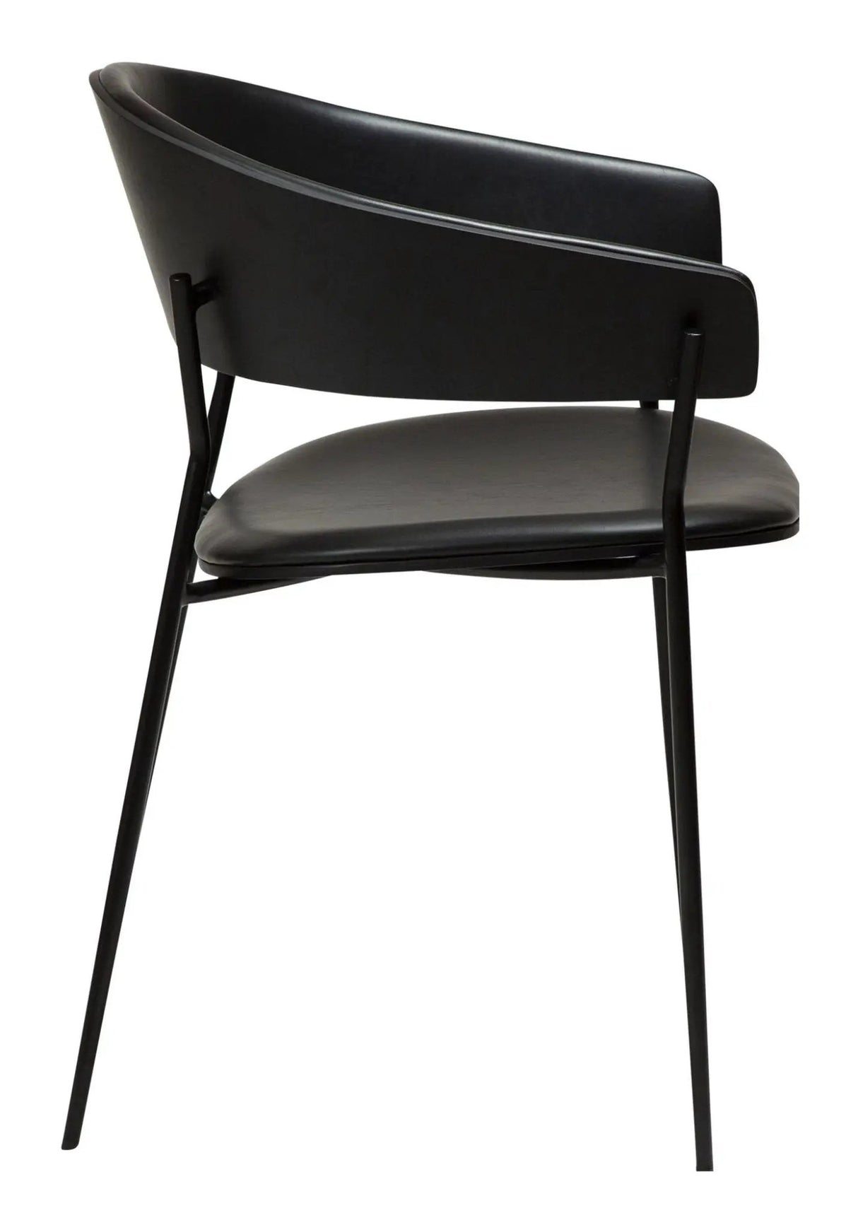 CRIB Spisebordsstol, sort - UNOLIVING.COM
