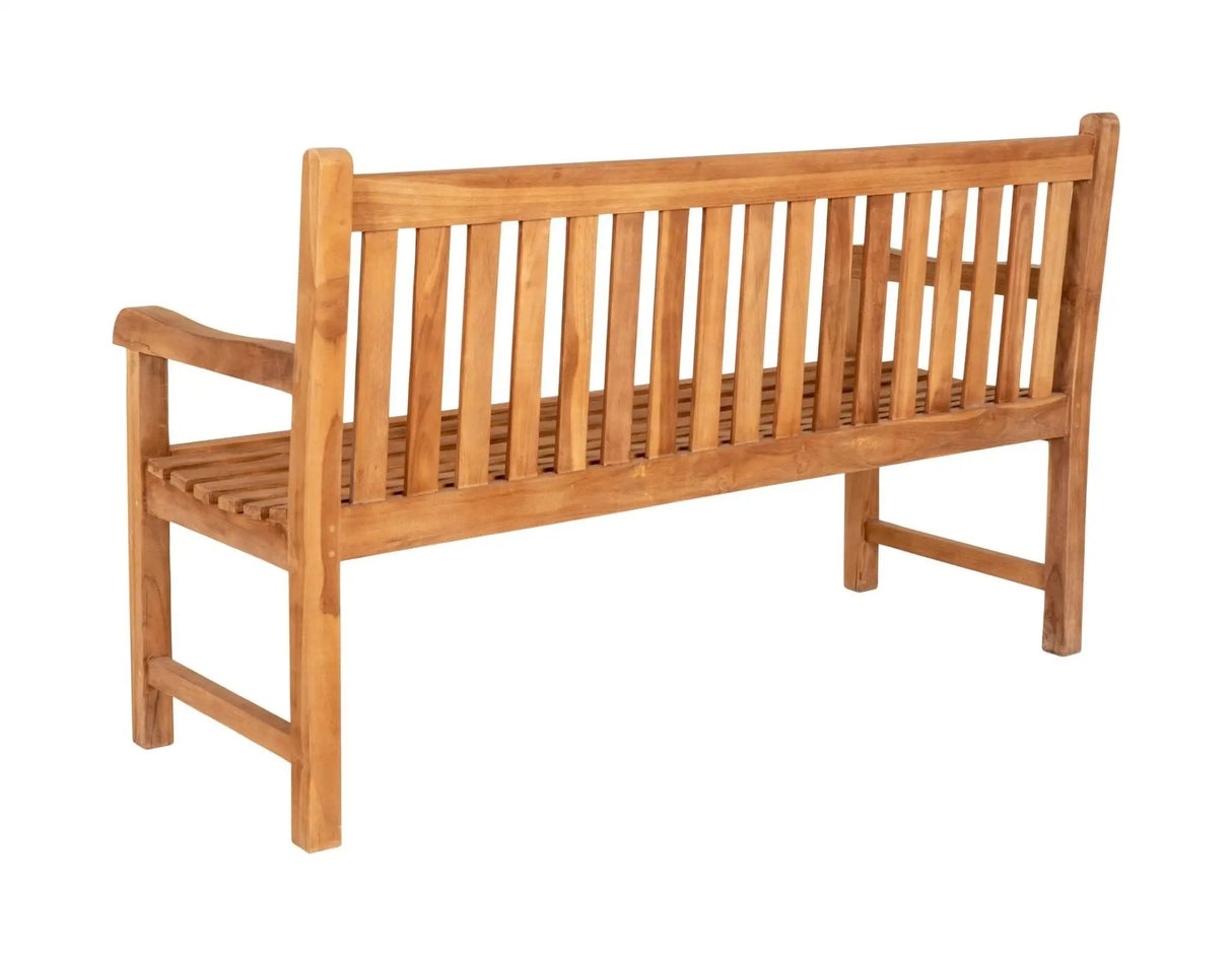 Cabo Bænk, Massiv Teak, B150 - UNOLIVING.COM