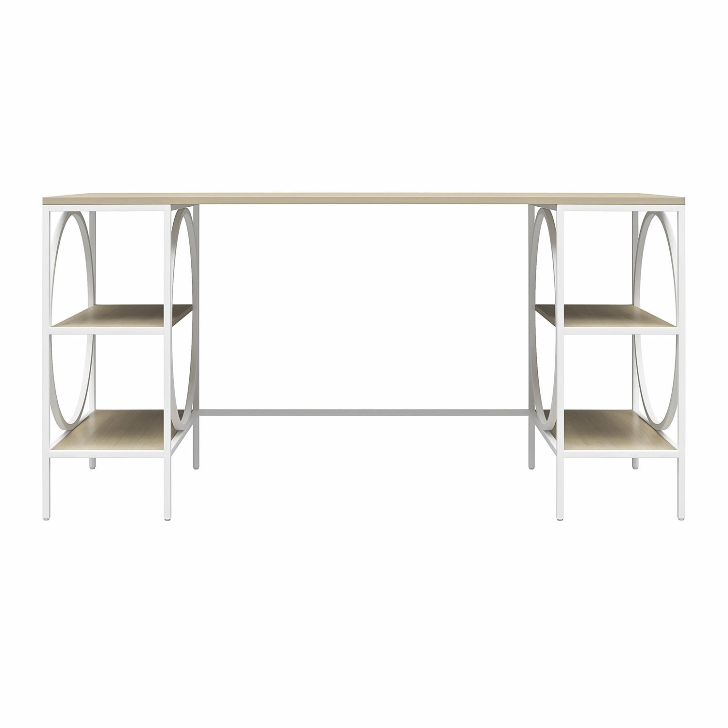 Cambridge Skrivebord, Natur eg - UNOLIVING.COM