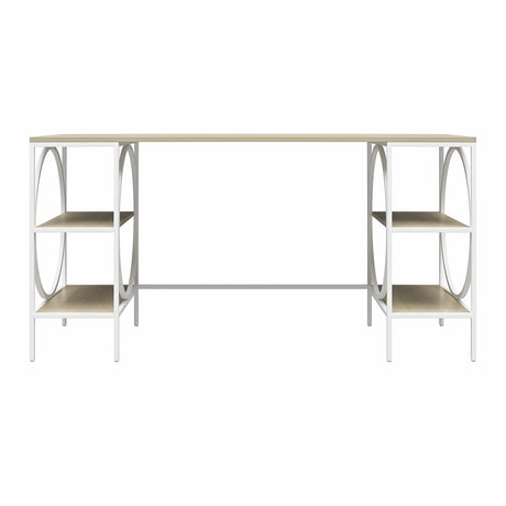 Cambridge Skrivebord, Natur eg - UNOLIVING.COM