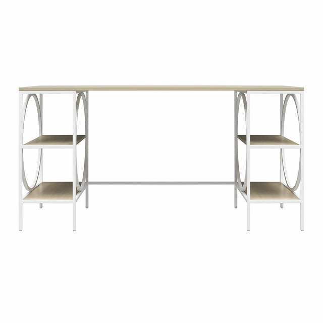 Cambridge Skrivebord, Natur eg - UNOLIVING.COM