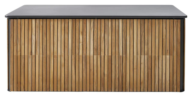 Cane - line Combine hyndeboks stor, Teak m/lava grey aluminium - UNOLIVING.COM