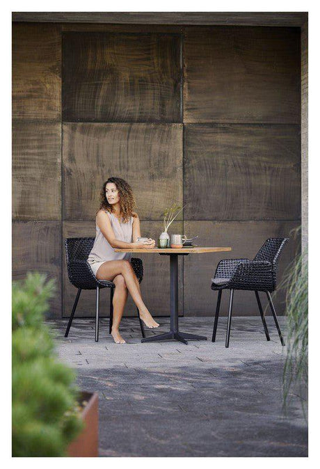 Cane - line Drop cafébordunderstel, Lava - UNOLIVING.COM