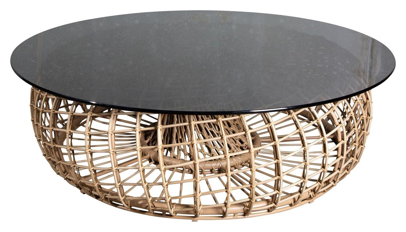 Cane - line OUTDOOR Nest fodskammel Ø130, Natural - UNOLIVING.COM