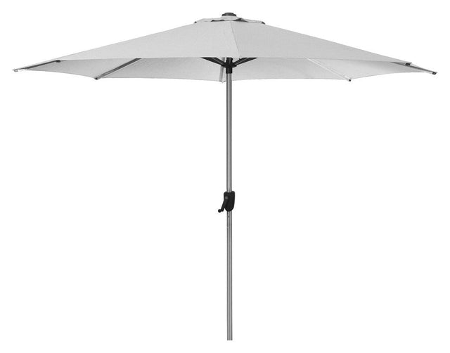 Cane - line Sunshade parasol m/krank, Ø3 m, dusty white - UNOLIVING.COM